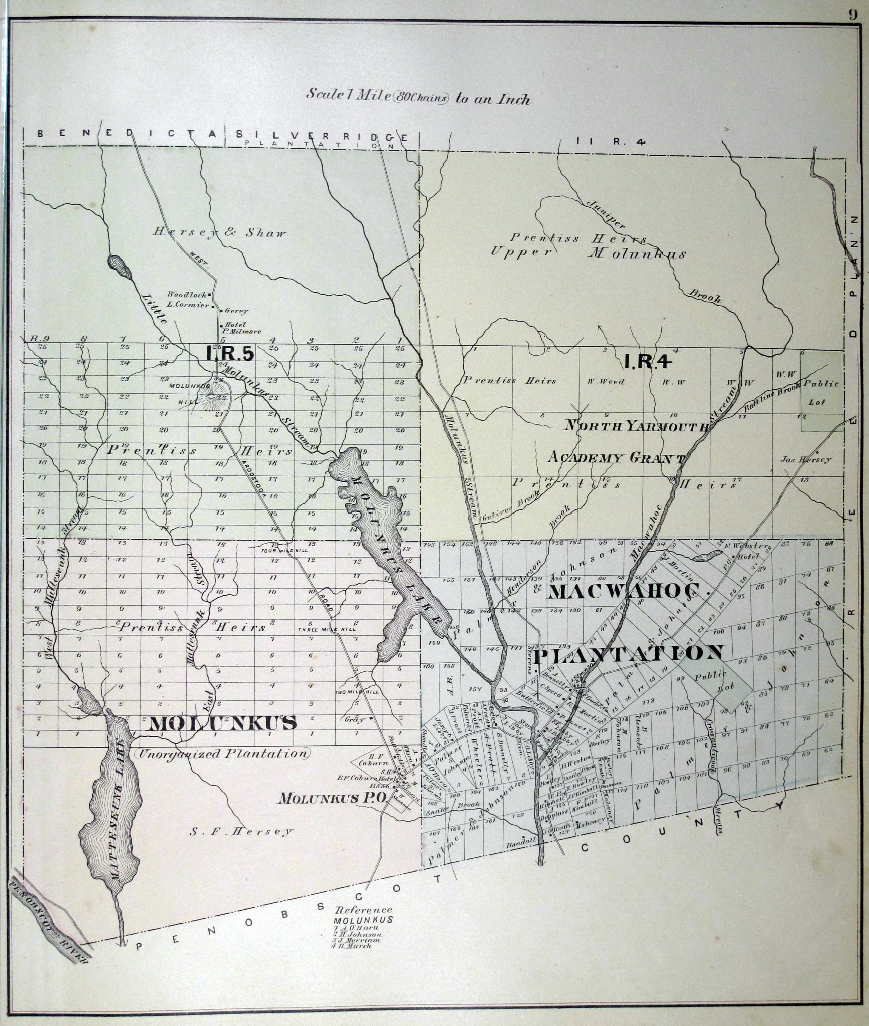Macwahoc Molunkus Aroostook History
